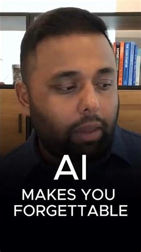 AI Makes You Forgettable (Do This Instead)