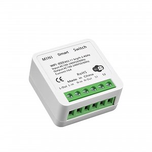 [Hot Item] Tianlai Tuya Wireless Intelligent Relay Module Wireless Google Alexa Compatible Circuit Breaker Sensor