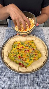 Croissant breakfast pie is so easy and delicious 😋 | The Shaba Kitchen