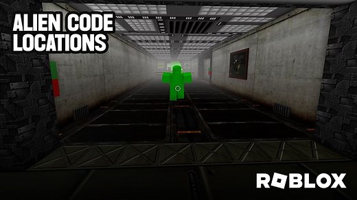 Alien Code locations in Roblox Survive and Kill the Killers in Area 51