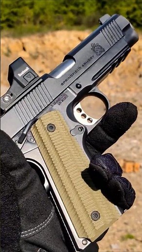 Springfield armory operator AOS 9mm 4.25" 1911 1st person POV