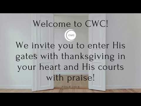 CWC Sandstone - Sunday Worship ~ 10/26/2025
