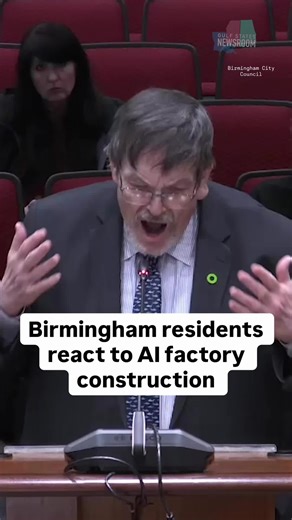 This week the Birmingham City Council approved a six month moratorium on companies trying to build data centers, specifically hyperscale or large data centers. Local residents have discovered that two companies are exempt from the moratorium, DC Blox and Nebius. #ai #news #tech