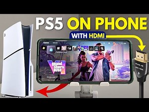 How To Connect PS5 With your Phone Using HDMI Cable