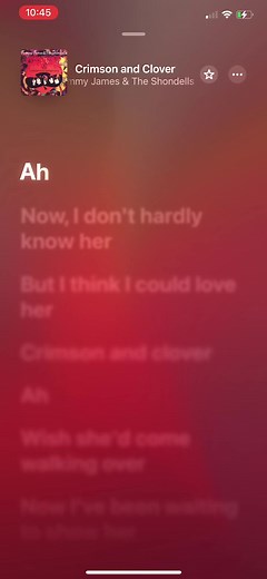 Crimson and Clover: Unveiling the Lyrics