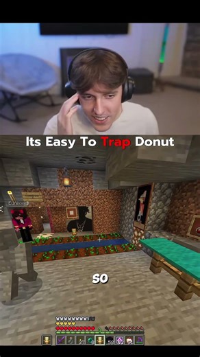 Drdonut got trapped so easy 😂