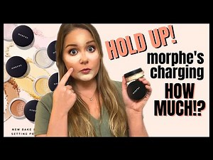 New MORPHE Bake & Set Powders! Review & Full Day Wear Test!