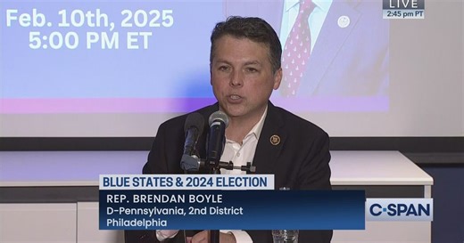 Rep. Brendan Boyle on Why Democratic States Voted for Trump in 2024