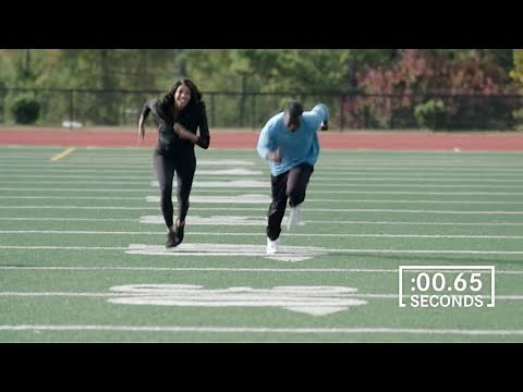 Maria Taylor runs the 40 with help from Joey Galloway | Maria Taylor's A-Class Bucket List