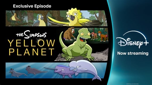 ‘The Simpsons’ Exclusive Episode ‘Yellow Planet’ Now Streaming on Disney