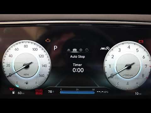 2022 Hyundai Tucson | Digital Instrument Cluster