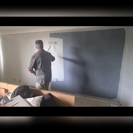 Painting over "suede effect" paint #shorts #tips #tutorial #diy 👍& 🔔