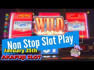 Non Stop! Blak Diamond Deluxe Double Nudge Slot & Blazing 777 Wild at Pala Casino