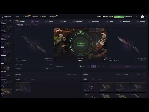 The MOST EXPENSIVE HELLCASE UPGRADE!? (Hellcase Promo Code 2023)