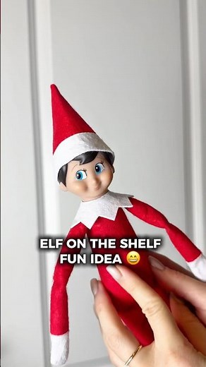 Elf on the Shelf is back with a new cute idea ✨ #elfontheshelf #christmas #elfideas #viralshorts