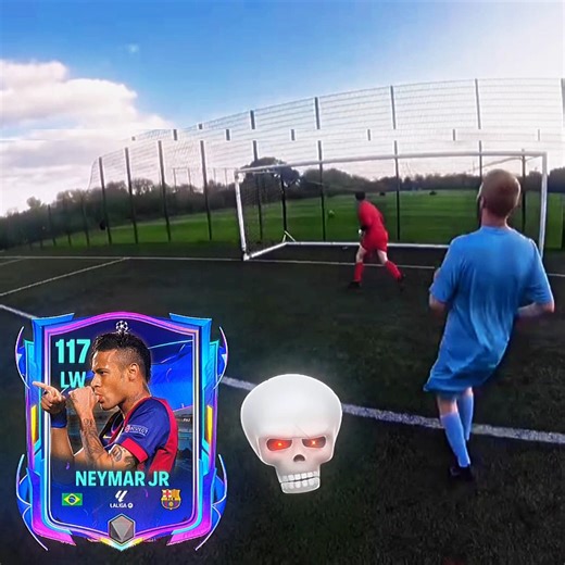 Neymar hit a clean nutmeg, got fouled & scored the penalty ⚽🔥