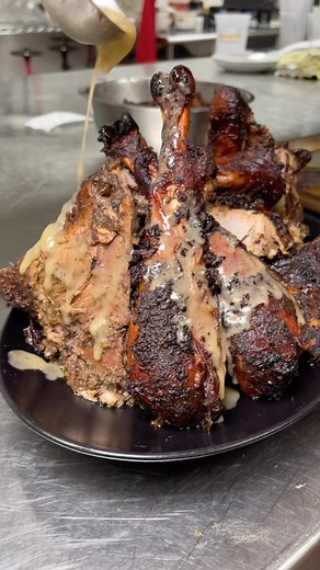 LasVegasFill • Philip Tzeng on Instagram: "@bigjerkcaribbean Smoked Jerk Turkeys have become an annual tradition for those in the know and these babies are delicious! They're currently taking pre-orders for Thanksgiving at 702-478-7229 til 11/22 with pickup on Wednesday 11/23!! $6.95 per pound! #turkey #smoked #bbq #barbeque #que #eater #lasvegas #vegas #lasvegasfill #unlokt #lasvegasfoodie #explorepage #lasvegasnevada #delicious #sogood #eatmunchies #eatwell"