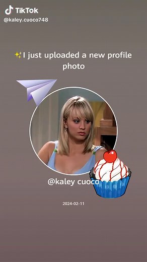 Kaley Cuoco's New Profile Photo Released