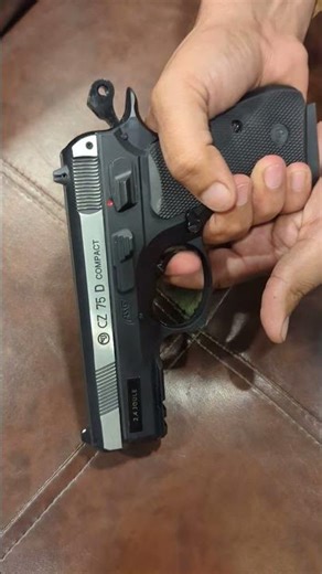 ASG CZ 75 D combat Airgun #airsoft #co2airpistol #cz #czpistol #umarexairguns #shortsfeed