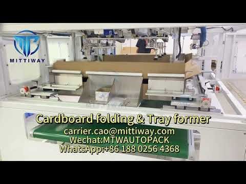 Large tray forming machine,Hot melt adhesive folding box machine.