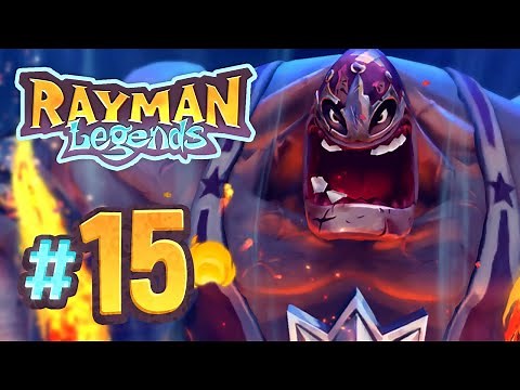 Wrestling with a Giant! & Mariachi Madness (Fiesta de los Muertos) - Rayman Legends #15 (5 Player)