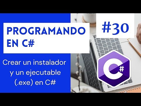 💻 Programming in C# with Visual Studio .NET #30 - How to create an installer and an executable (....