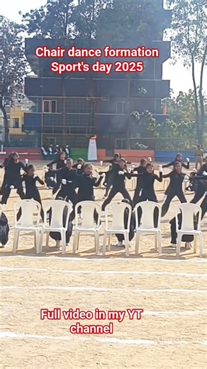 Chair dance formation | Sravan Icon Official | Vikas the Concept school | sports day 2025