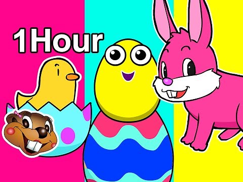 Surprise Easter Eggs Special | 1 Hour Nursery Rhymes | Baby Toddler Kindergarten Learning, ABC 123