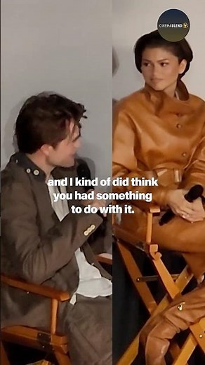 Robert Pattinson Suspects Zendaya Is Behind His Role In "Dune: Part Three"