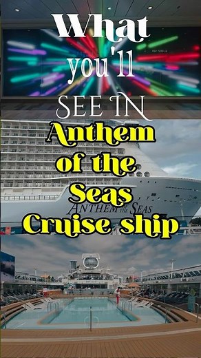 Anthem of the Seas #shorts #cruise #travel #walkingtour #cruisetour #4k #royalcaribbean #cruisevlog