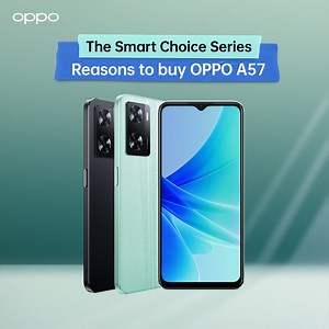 3.3K views · 2.2K reactions | Find out the reasons why you should buy the affordable OPPO A57. This smartphone packs a punch from doing everyday tasks, to playing music and streaming your favorite shows all day with its long-lasting battery. Get yourself the OPPO A57! Available in stores and online. Learn More: https://bit.ly/OPPO-PH-A57 | OPPO | Facebook