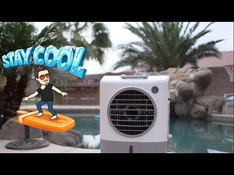 Hessaire 1,300 CFM 2- Speed Portable Evaporative Cooler