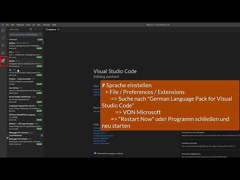HTML mit Microsoft Visual Studio Code Portable