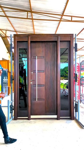 Aluminum Windows | Doors | Metal Works | Balcony on Instagram: "#ironsteeldoors #doors #ironproducts #securitydoors Wajanja wote huwa hawasubiri kuhadithiwa wala kuona kwa wengine, usichelewe muda wa kumiliki vitu vizuri ndiyo huu fika @markpointlimited ujipatie Milango yenye viwango vya kimataifa itakayo ongeza hadhi ya nyumba yako. Tunapatikana 📍Morogoro mjini barabara ya kuelekea chuo kikuu cha kilimo SUA Map👇 https://maps.app.goo.gl/2MQ8mygZWnWDvdN36 Na tuna showroom iliyopo mtaa wa Ngoto 