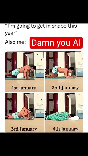 new year memes | Damn you AI