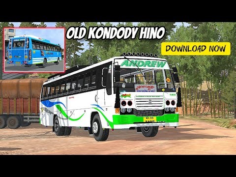⭕New Ashok leyland Bs1 Kondody Hino bus mod Released | Download now💯#bussid #busmod #hino #gameplay