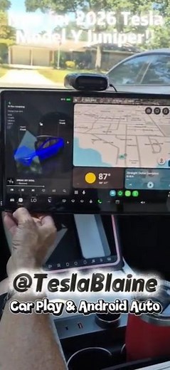 Did Tesla Just Add CarPlay and Android Auto?