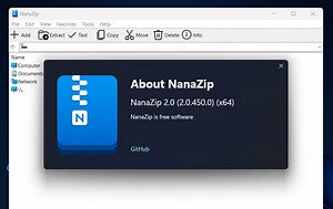 NanaZip: The best open-source file archiver for Windows 11/10