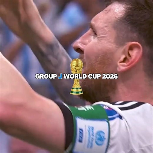 Group J World Cup 2026 🔥 #football #worldcup2026 #argentina #austria #argelia #jordan