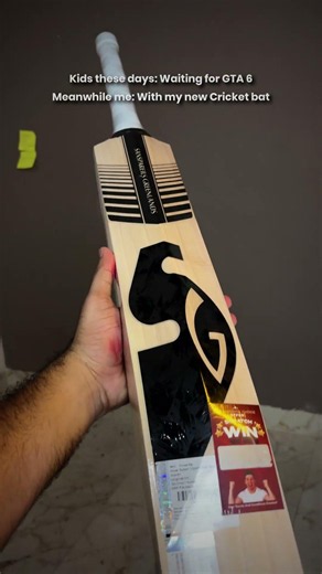 When a New English Willow Bat Comes Home Like a Bride! 😂🏏