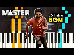 Master - JD Mass Entry BGM | JD Intro BGM Piano Notes | Blacktunes Piano