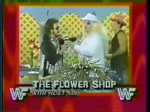 Adrian Adonis Flower Shop with Roddy Piper (09-06-1986)