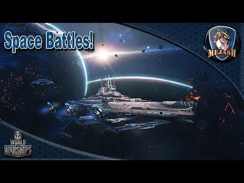 World of Warships: How to Space Battles! New Ship mode!