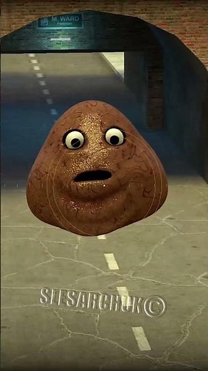 Catnap Doughman Pou Bou Revenge Hungry Worm Big City Road in Garry's Mod ! #shorts #gmod