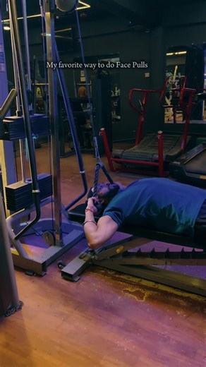 My favorite way to do Face Pulls #motivation #gymshark #viralvideo #shorts