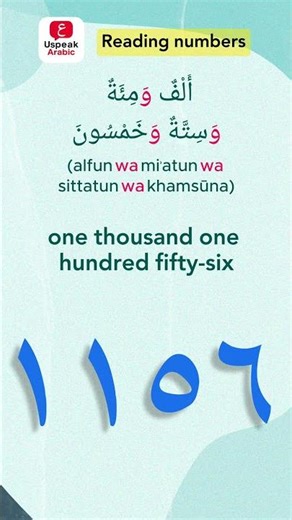 Master Numbers in Arabic in Minutes #arabic #arabiclanguage #learnarabic #speakarabic