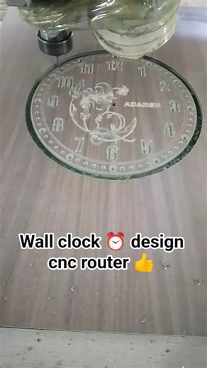 wall clock ⏰ design cnc router 👍🧑‍✈️