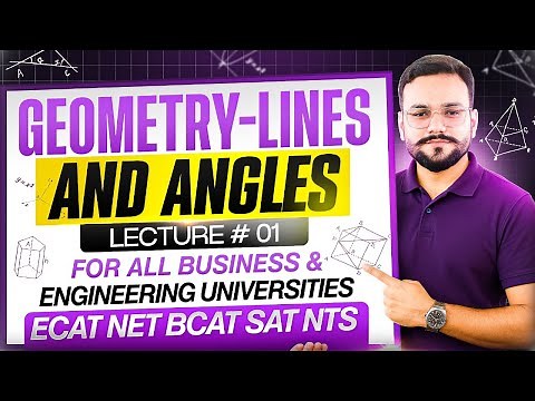Geometry Full Concepts | Lines & Angles | Types of Angles | Complementary & Supplementary | Theorems