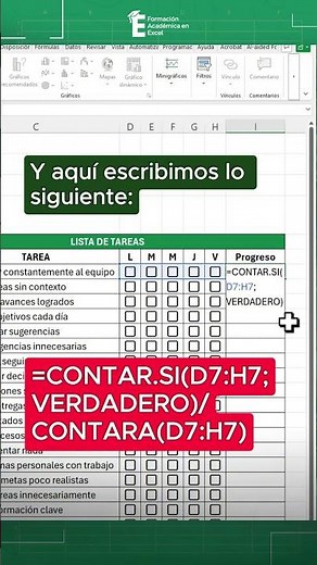 Customize your own task and project tracking chart in Excel. 💪🏼 #excel #exceltutorial