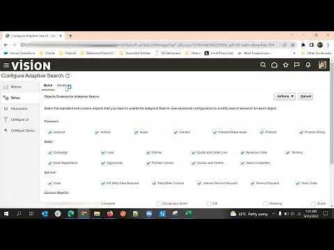 Configuring Workspace Setup in Oracle Fusion Cloud | Adaptive Search | OracleCX